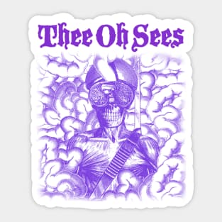 thee oh sees carrion crawler the dream Sticker